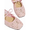 image:imageGORGLITTER Womens Lace Mesh Ballet Flats Ballerina Maryjanes Dress ShoesPink a
