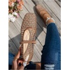 image:imageGORGLITTER Womens Mesh Ballet Flats Fishnet Sheer Ballerina Maryjane ShoesBrown