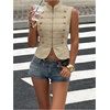 image:imageGORGLITTER Womens Napoleon Military Y2k Jacket Cropped Zip Up Pirate CoatGold