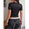 image:imageGORGLITTER Womens Racing Shirt Race Car Racer Driver Costume Going Out TopGrey