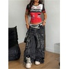 image:imageGORGLITTER Womens Racing Shirt Race Car Racer Driver Costume Going Out TopMulticolor