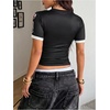 image:imageGORGLITTER Womens Racing Shirt Race Car Racer Driver Costume Going Out TopWhite