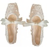 image:imageGORGLITTER Womens Lace Mesh Ballet Flats Ballerina Maryjanes Dress ShoesBeige B