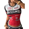 image:imageGORGLITTER Womens Racing Shirt Race Car Racer Driver Costume Going Out TopMulticolor