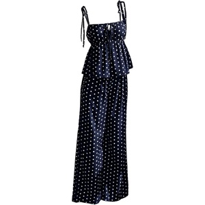image:imageGORGLITTER Womens 2 Piece Going Out Sets Polka Dots Cute Brunch OutfitsBlue