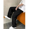 image:imageGORGLITTER Boys Baggy Jeans Casual Wide Leg Elastic Denim Pants TrousersWash Black Blue