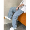 image:imageGORGLITTER Boys Baggy Jeans Casual Wide Leg Elastic Denim Pants TrousersWash Light Blue
