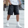 image:imageGORGLITTER Boys Jorts Baggy Jeans Shorts Trendy Wide Leg Denim ShortsBlack