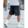 image:imageGORGLITTER Boys Jorts Baggy Jeans Shorts Trendy Wide Leg Denim ShortsBlack