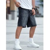 image:imageGORGLITTER Boys Jorts Baggy Jeans Shorts Trendy Wide Leg Denim ShortsBlack