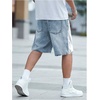 image:imageGORGLITTER Boys Jorts Baggy Jeans Shorts Trendy Wide Leg Denim ShortsBlue Light