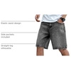 image:imageGORGLITTER Boys Jorts Baggy Jeans Shorts Trendy Wide Leg Denim ShortsGrey