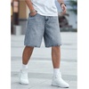 image:imageGORGLITTER Boys Jorts Baggy Jeans Shorts Trendy Wide Leg Denim ShortsGrey Blue