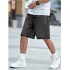 image:imageGORGLITTER Boys Jorts Baggy Jeans Shorts Trendy Wide Leg Denim ShortsMedium Black
