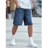 image:imageGORGLITTER Boys Jorts Baggy Jeans Shorts Trendy Wide Leg Denim ShortsMedium Blue