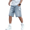 image:imageGORGLITTER Boys Jorts Baggy Jeans Shorts Trendy Wide Leg Denim ShortsBlue Light