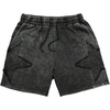 image:imageGORGLITTER Boys Star Graphic Shorts Y2K Straight Leg Drippy Track ShortsBlack