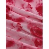 image:imageGORGLITTER Womens Floral Wedding Guest Bridal Shower Summer Midi DressesRed Florals