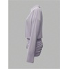 image:imageGORGLITTER Womens Sheer Going Out Dresses Mesh Long Sleeve Button Up DressPurple