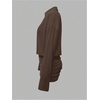 image:imageGORGLITTER Womens Sheer Going Out Dresses Mesh Long Sleeve Button Up DressRust Brown