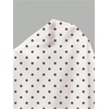 image:imageGORGLITTER Womens Sheer Going Out Dresses Mesh Long Sleeve Button Up DressWhite and Black