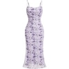 Mauve Purple Floral
