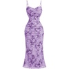 Purple Floral Print